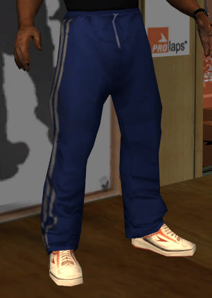 Blu Track Pants